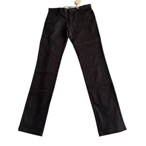 NWT Stitch Note Mens Sz 32 Dark Brown Chino Style Pants